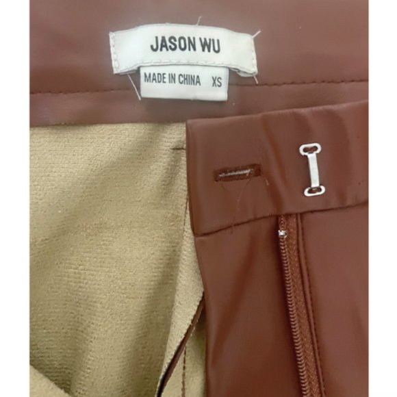 Jason Wu Faux Leather Pants - Picture 4 of 7